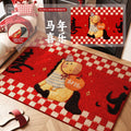 Imitation linen-happy year of the horse