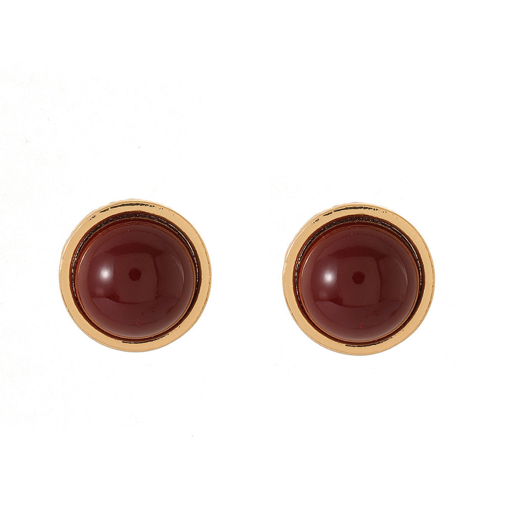 bestseller: french vintage earrings for women, exuding understated luxury and high-end style. these fashionable and elegant earrings feature a round sunburst design with radiating lines