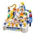 Car adventure challenge: kids' toy cars, trains, rockets, parking garage - educational birthday gift for baby boys