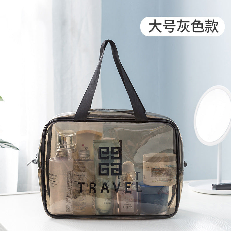 Wash bag Travel storage Premium waterproof pvc storage bag Cosmetic bag Portable portable cosmetic bag Transparent