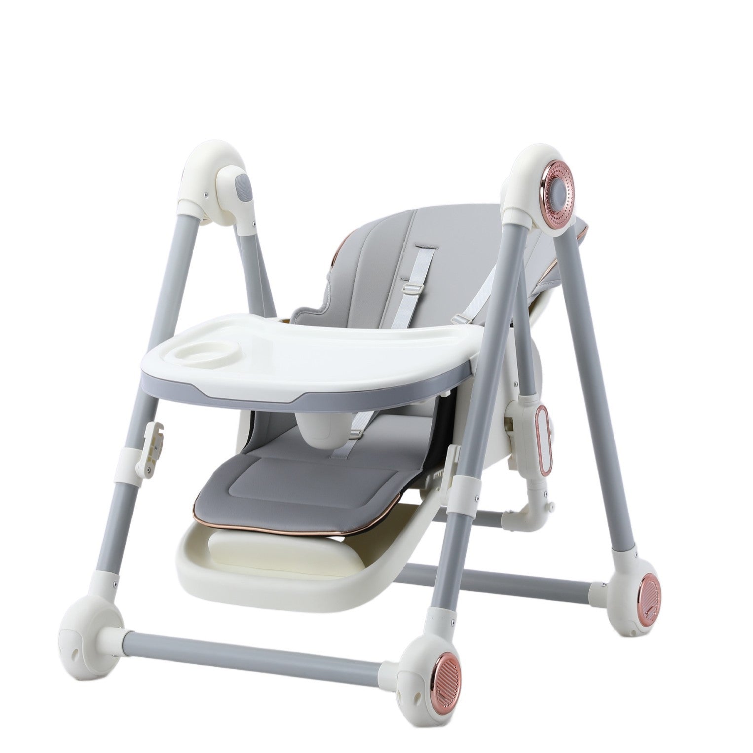 Baby Dining Chair Multifunctional Foldable Home Portable Baby Dining Table Seat Children Rockable Reclining Chair