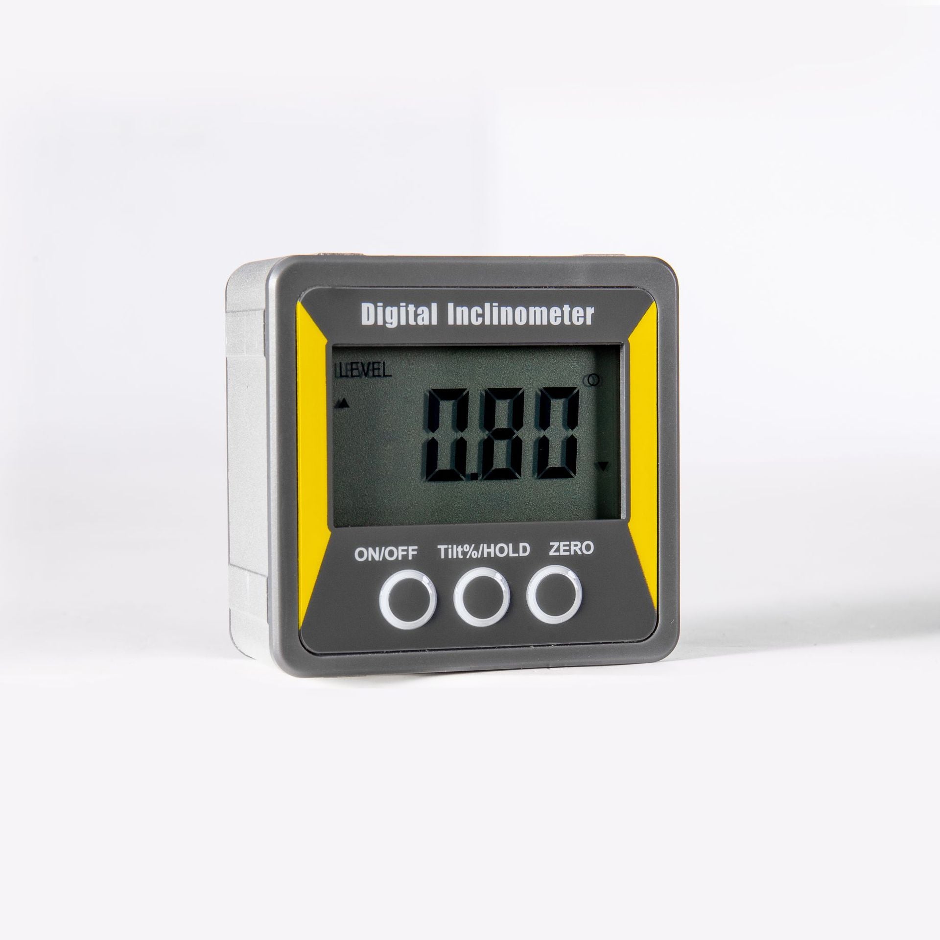 Mini electronic digital display inclinometer 4 * 90 slope level protractor, magnetic angle ruler tilt box wholesale
