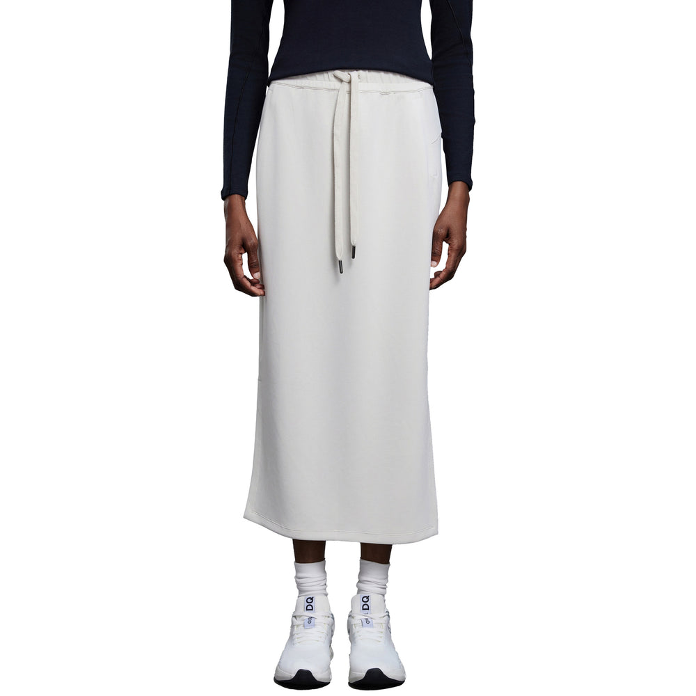 Simple straight-leg sports skirt women's fashion casual mid-length skirt slimming slit bodycon skirt d25139
