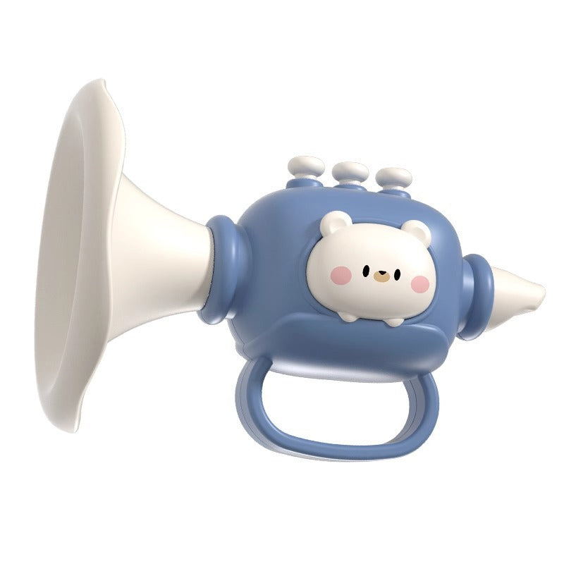 Trumpet kids toys baby baby blowing music blowing instrument horn harmonica blowing whistle whistle