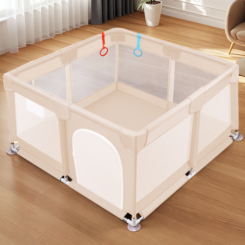 Baby playpen - portable playard for indoor use - safety barrier for crawling and walking - perfect for home and playroom