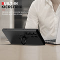 Suitable for samsung s26 mobile phone case note20ultra liquid silicone protective cover a15 skin-feeling ring holder a55
