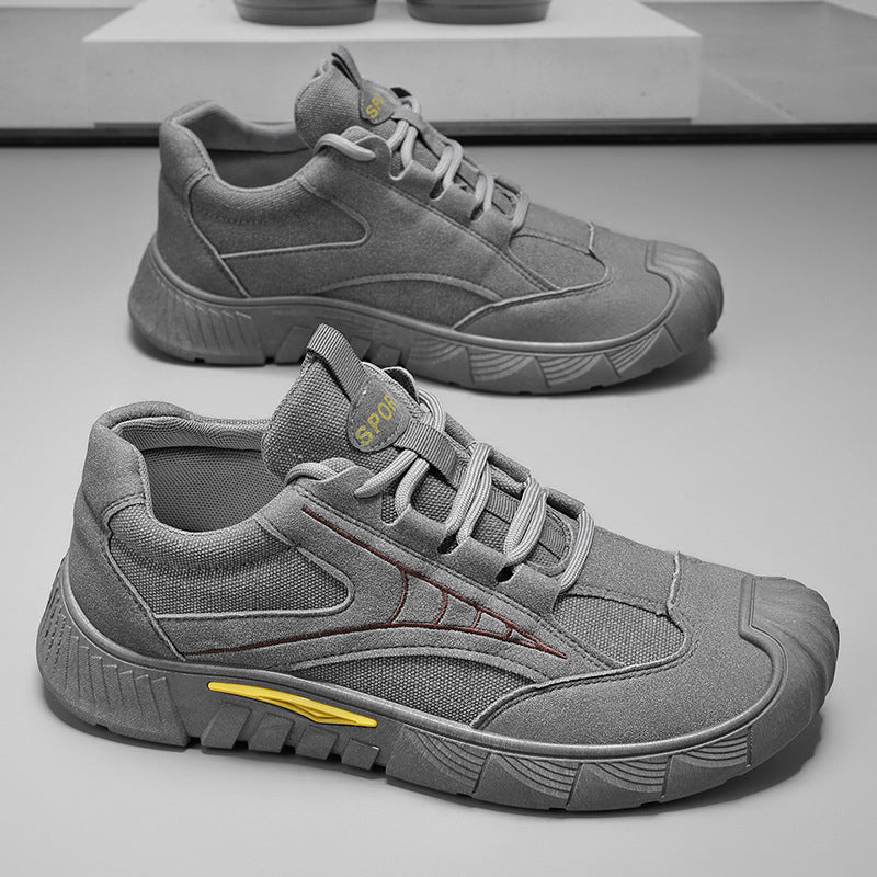 Men's winter work safety shoes: new breathable, anti-slip, wear-resistant athletic work shoes for construction, labor, and hiking
