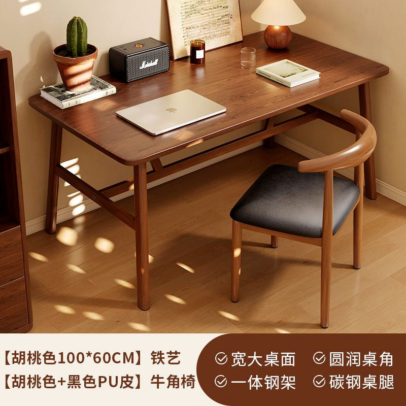 Computer desk bedroom for home desk office table girl casual workbench rectangular simple rental house table and chair