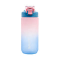 Outdoor sports water cup creative frosted large capacity gradient plastic cup portable high-looking large capacity cup