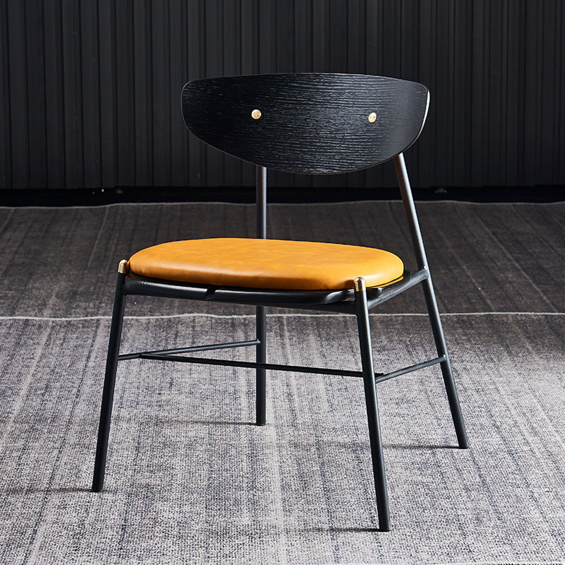American industrial style loft chair designer creative personality retro furniture iron chair cafe casual back dining chair