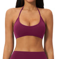 Seventy billion new backless bra shockproof quick-dry compression sports bra for outdoor fitness and running - model 2551