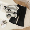 Baby clothing kids set children outfit short-sleeved t-shirt brown pants two-piece set