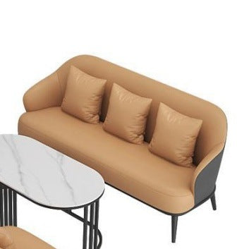 Reception table and chair combination sales office accessible luxury hotel balcony casualcasual beauty salon sofa single person negotiation meeting