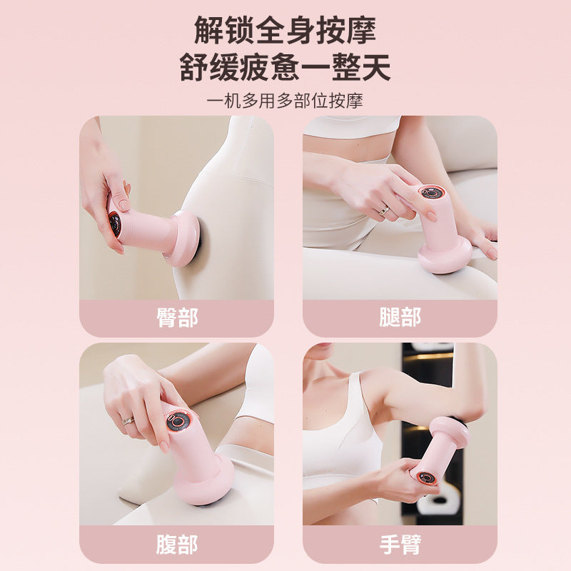 new arrival electric massager cervical spine waist and back leg handheld massager whole body multi-function fat pusher for home