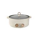 Yuanyang electric hot pot for homemultifunctional electric yuanyang pot hot pot all-in-one pot 7 liters non-stick pot dual control electric cooking pot