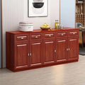 Cabinet for home kitchen solid wood sideboard living room storage cabinet modern casual tea cabinet balcony cabinet multifunctional cabinet