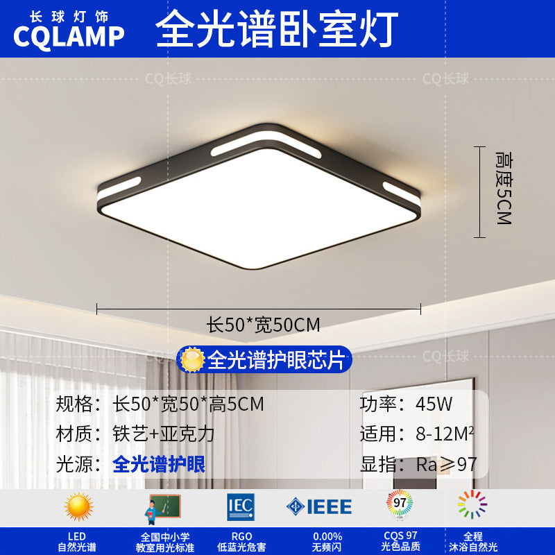 2025 New Zhongshan Living Room Bedroom Ceiling Whole House Lighting Daquan Factory Direct Sales Modern Simple Advanced Sense
