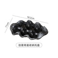 Retrofor home ceramic egg storage tray refrigerator freezer stylish high value egg tray storage tray fresh-keeping tray