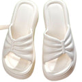 New arrivalcasualfashioneasiest for match sandals and slippers for women eva stepping on shit slippers outwearplaid slip-on outwear shoes