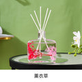Preserved flower flameless reed diffuser - long-lasting fragrance for toilets, bathrooms, bedrooms, and hotel air freshening (deodorizing)