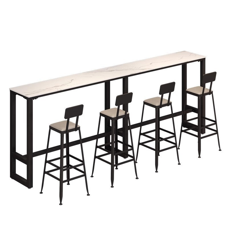 Camping style bar clear bar booth sofa dining bar pub cafe leisure book bar dessert milk tea table and chair combination