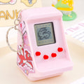 mini handheld arcade digital pet feeding kids toys nostalgic classic slot machine hanging ornaments gifts