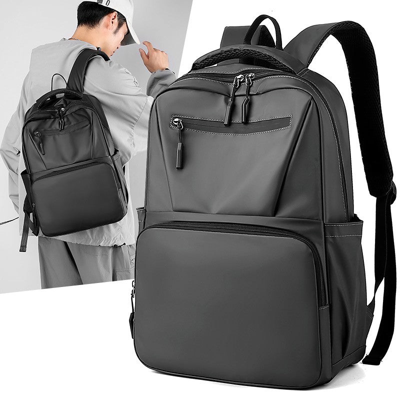 Spring new, men's waterproof casual large-capacity backpack, outdoor travel bag, commuter multi-function computer backpack