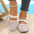 Breathable mesh mary janes - women's flat shoes, spring/summer , new bow detail, low-cut, fairy style