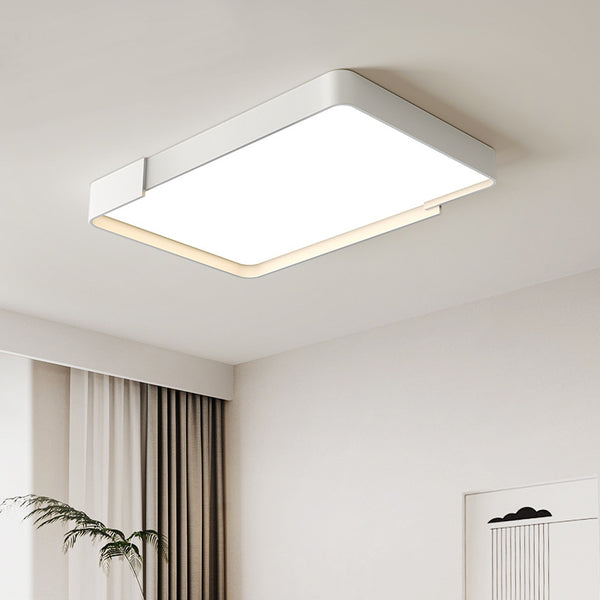 [Wow] Living room light rectangular ceiling light 2023 new minimalist modern simple atmosphere Zhongshan lamps