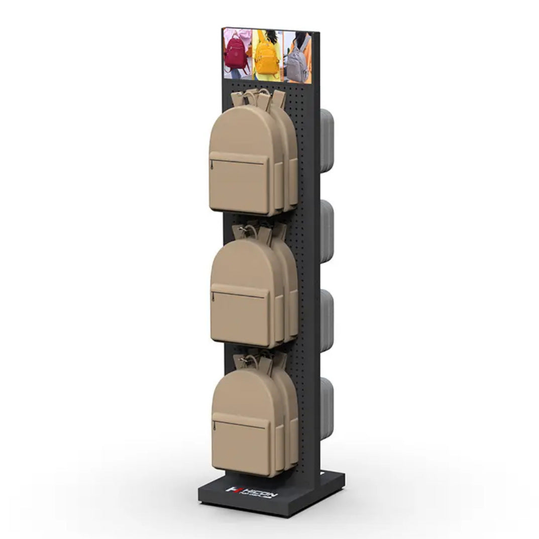 Source Factory Shoulder Bag Backpack Display Rack Promotional Rack Backpack Student School Bag Computer Bag Metal Storage Rack