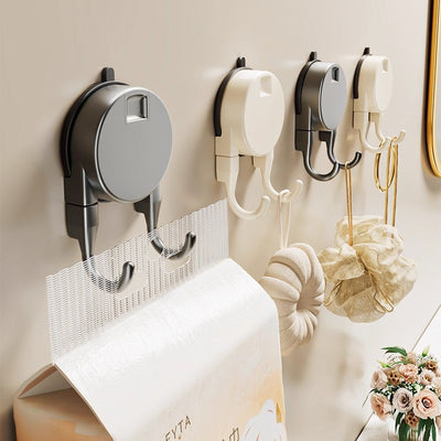 Suction cup hook, traceless, punch-free, vacuum strong load-bearing sticky hook, kitchen door back, bathroom, toilet wall sticky hook