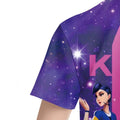 Witcher t-shirt, kpop 3d digital printing summer girlscasualfashion round neck short sleeve factory direct supply
