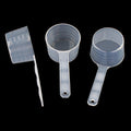 50ml plastic measuring spoon for masks, feed, fertilizer, pesticide, laundry detergent powder - measures 50 grams of water