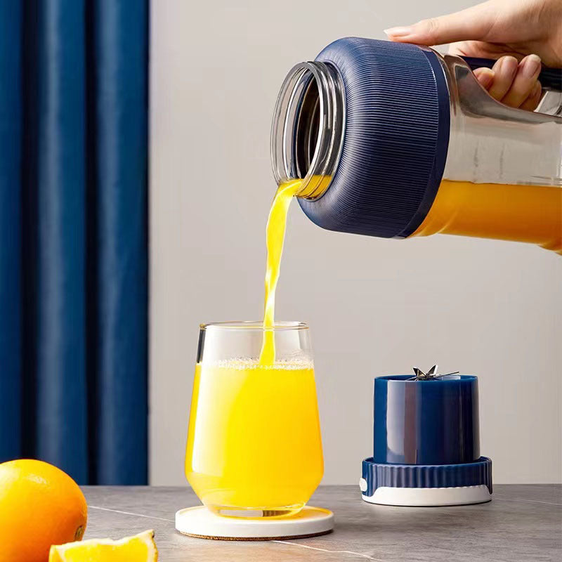 New arrival wireless electric charging portable juicer cup small fat ton ton bucket electric juicer machine