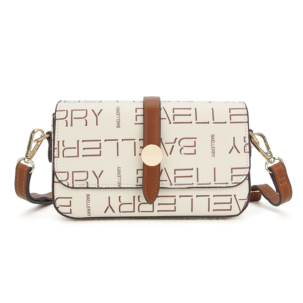 Baellerry new women's messenger bag  retro versatile shoulder bag suction buckle fashion mobile phone bag wholesale