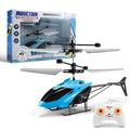 Remote control airplane induction hovering two-channel helicopter - durable, light-up, rechargeable flying toy - factory direct