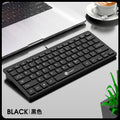 Limg k12 chocolate mini wired keyboard - business, office, portable laptop & desktop usb keyboard