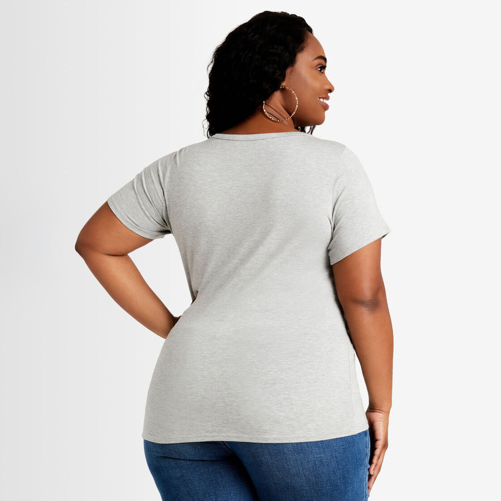 S390160 european and american  cross-border e-commerce plus size women's short-sleeve portrait letter print casual t-shirt summer