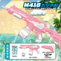manual and automatic electric burst high-pressure water gun large-capacity kids outdoor beach battle men's children's day gift