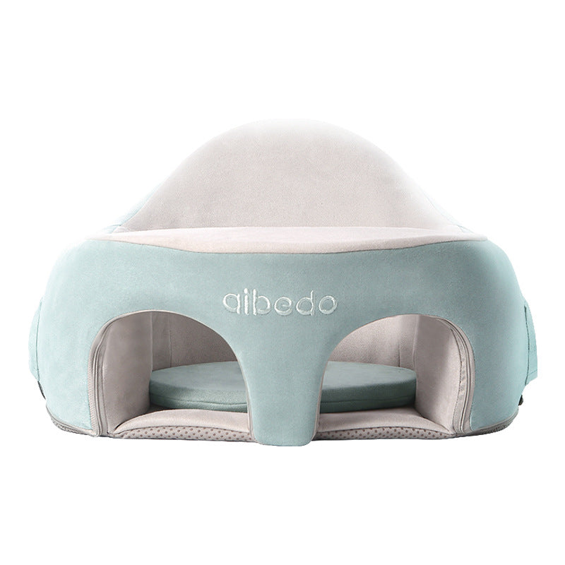 Aibedo wrap-around anti-rollover baby learning to sit chair does not hurt the spine, no washing, learning to sit training chair is specially provided as