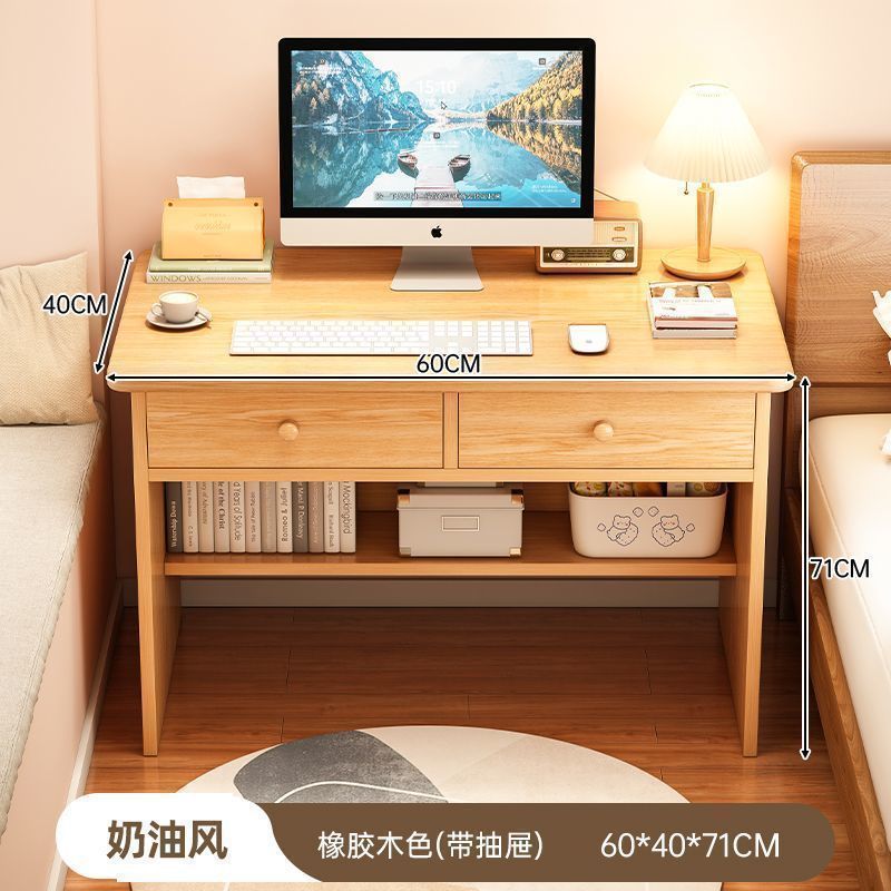 Corner desk bookshelf combo - all-in-one home study desk with drawers for students, high schoolers, and computer use
