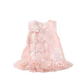 Summer hanfu cheongsam dress - vintage chic baby princess gown - first birthday outfit - chinese style baby girl dress - a-line skirt