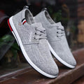 Men's youth korean style british fashion trendy men's shoes business shoes slip-on casual canvas shoes wholesale dropshipping