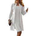 in-stock new women's colorful lace cardigan dress two-piece outfit for , , and export