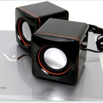 Laptop desktop computer mini small speaker 101c small cube portable mobile phone gift usb small speaker