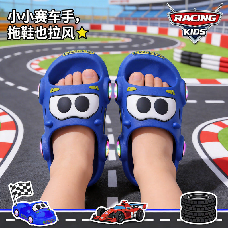 Kids' slippers - boys' & girls' summer indoor home anti-slip baby cute sandals