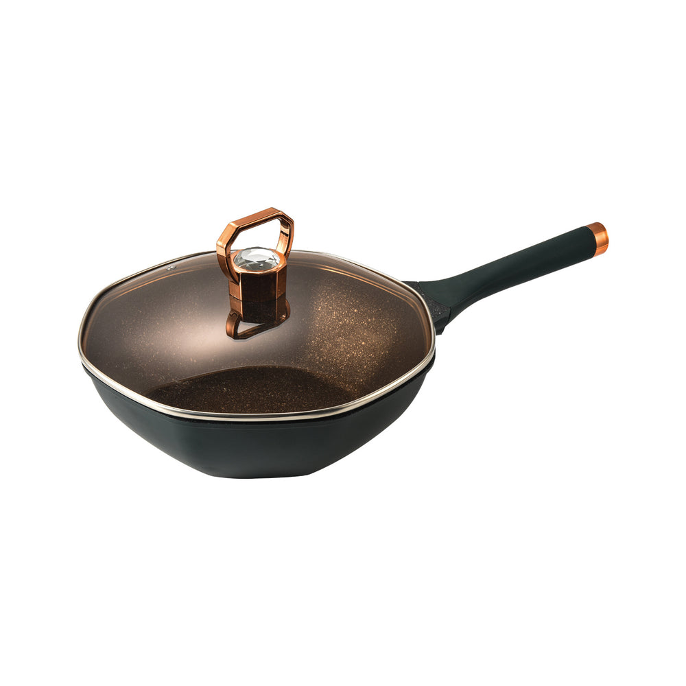 Personalized oem aluminum alloy octagonal cooking pot mafan shi for home pan induction cooker gas stove neutral non-stick pan