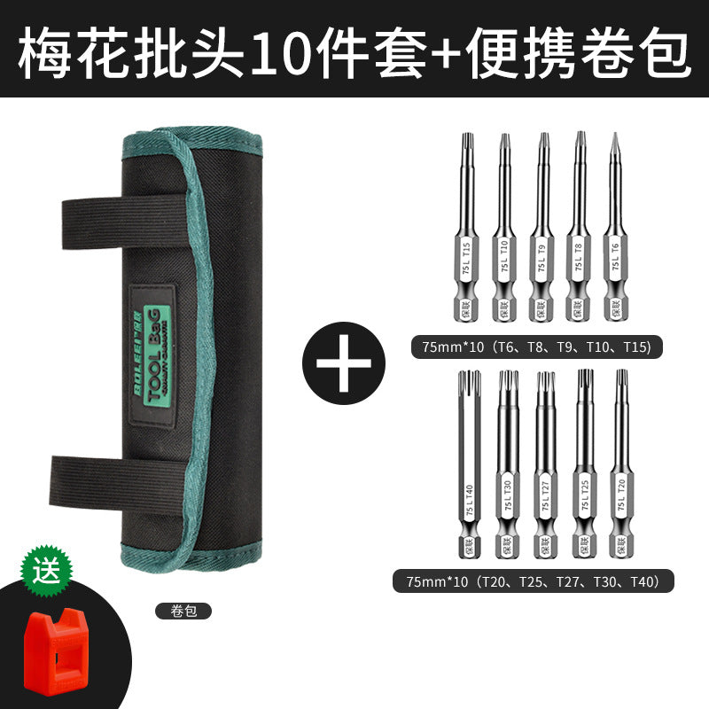 Roller Tool Bag Batch Electrician Small Portable Wear-resistant Fanny Pack Wear-resistant Storage Bag Multifunctional Portable Roll Bag