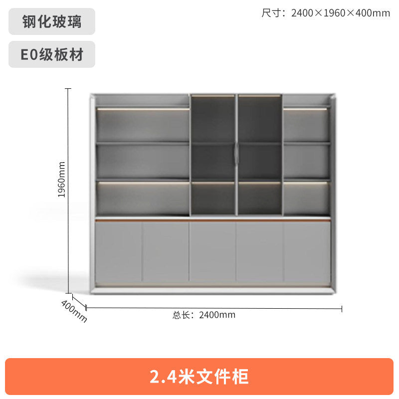 Saint li paint boss table technology sense executive table casual modern classy paint president table office desk and chair