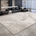 Carpet living room italian light luxury normcore style gray high-end waterproof sofa home floor mat large area full coverage